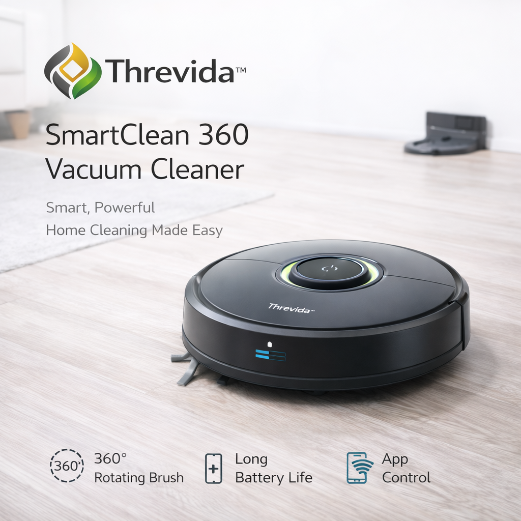 Threvida™ SmartClean 360 Vacuum Cleaner