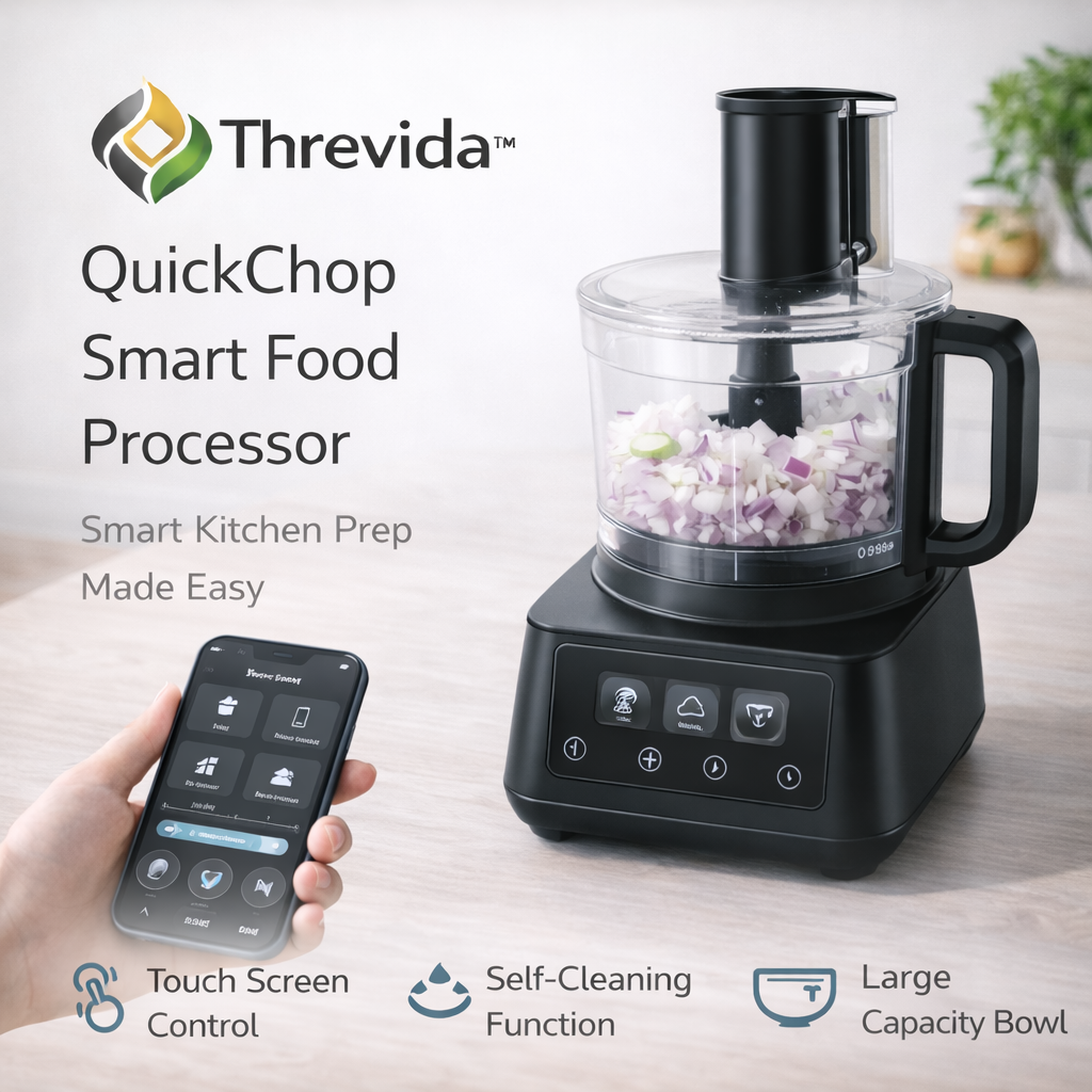 Threvida™ QuickChop Smart Food Processor